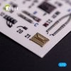 Kelik K72202 P-47D Razorback - interior 3D decals for Tamiya kit (1/72)